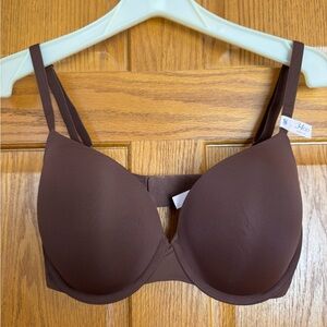 Victoria’s Secret NWT Brown Smooth Push-Up Bra 34DD